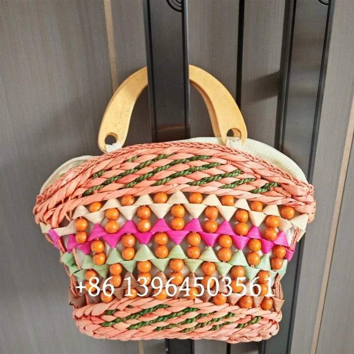 Corn Husk Straw Baskets