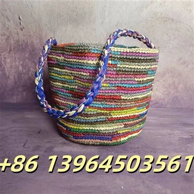 Īsta raffia sievietes soma