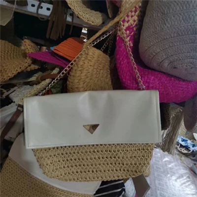 Liela izmēra roku darbs sieviešu pludmales soma