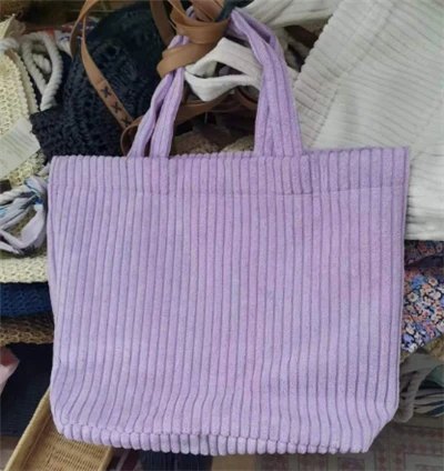Violeta velveta sieviešu iepirkumu soma